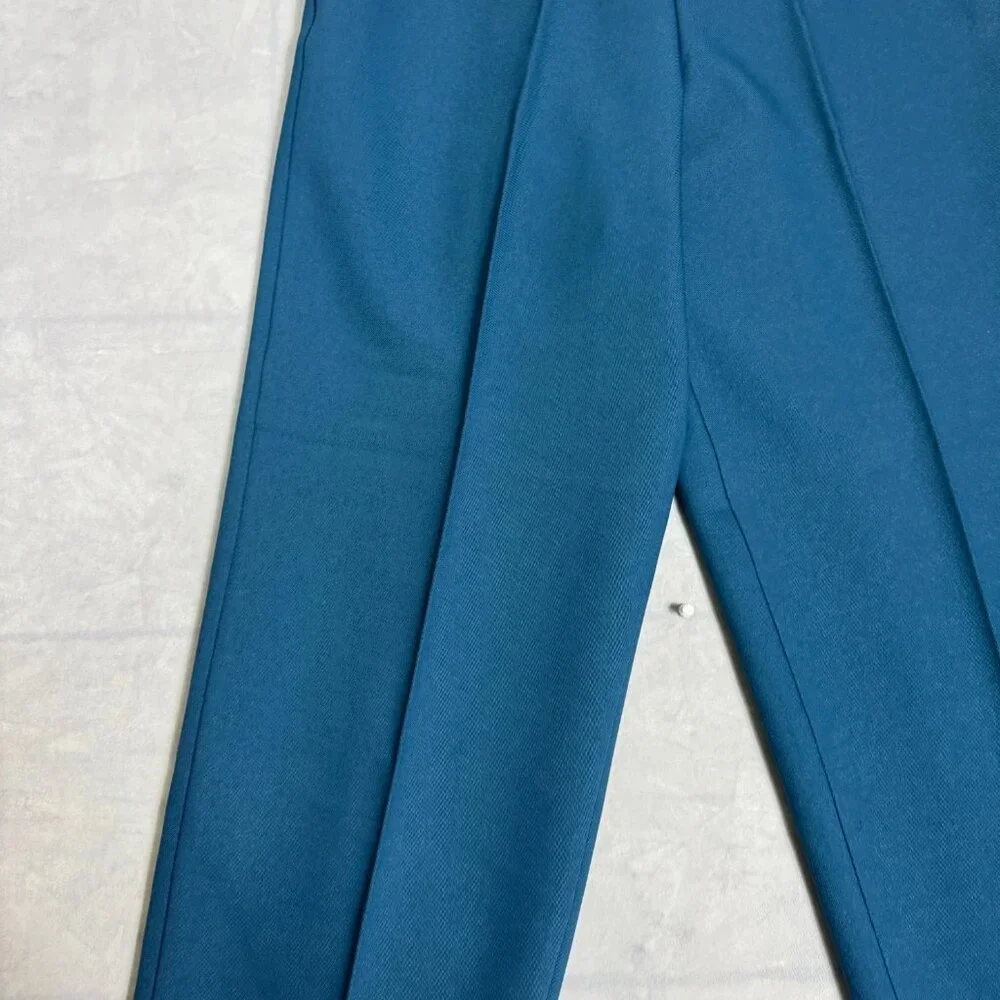 Bend Over By Levi Strauss & Co. Dress Pants Womens Blue Pull On USA Made 18W NWT - Picture 8 of 16